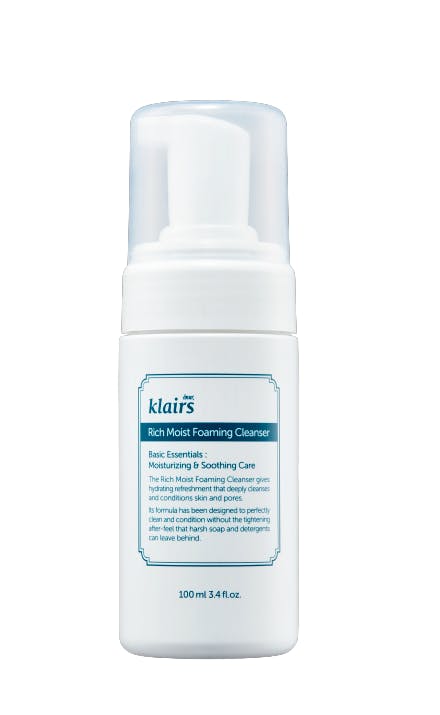 Klairs Rich Moist Foaming Cleanser 100 - Klairs Colorfulbeauty  - 8809115025487