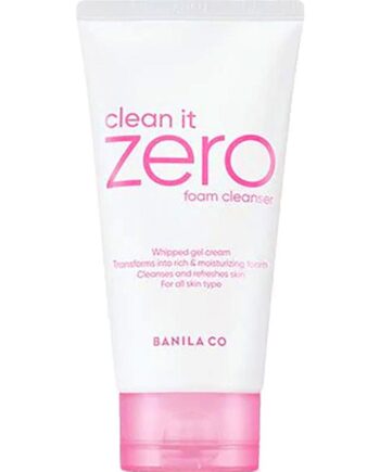 Banila Clean Zero Foam Cleanser 150 - Banila Co Colorfulbeauty  - 8809560220062