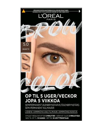 Amp Oral Paris Brow Color Semi Permanent Eyebrow Color Brunette Stk - Colorfulbeauty  - 3600524136048