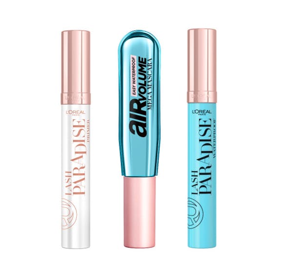 Sort Amp Oral Paris Paradise Mascara Primer Air Mega Volume Easy Waterproof Black & Paradise Extatic Waterproof Black Stk - Colorfulbeauty - 3600523503384