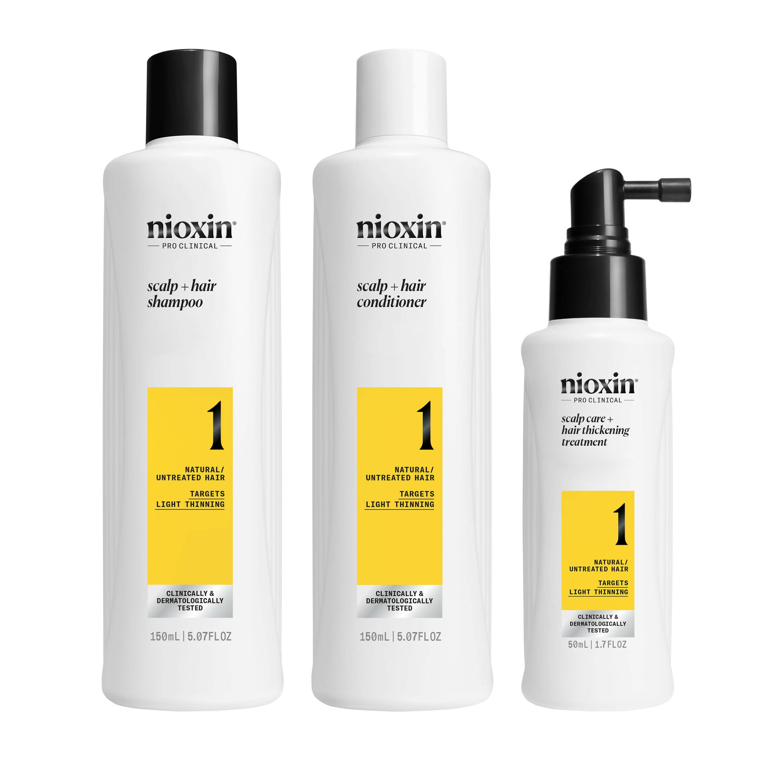 Nioxin System Trial Kit For Thinning Hair 150 150 - Nioxin Colorfulbeauty - 4064666843865