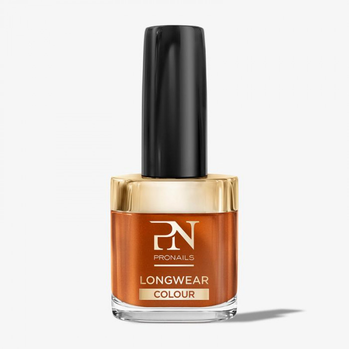 Pronails Longwear Neglelak 141 Aged Cognac Brændt Orange - Pronails Colorfulbeauty  - 5413499288722