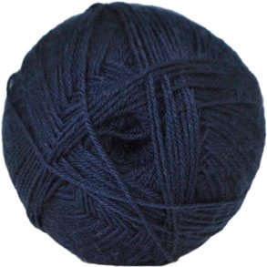 Aloe Vera Strømpegarn Hjertegarn 1660 Mørk Blå - Colorfulbeauty