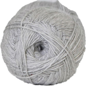 Aloe Vera Strømpegarn Hjertegarn 434 Lysgrå - Colorfulbeauty
