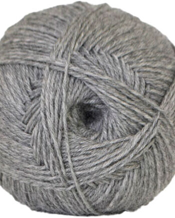 Aloe Vera Strømpegarn Hjertegarn 435 Grå - Colorfulbeauty