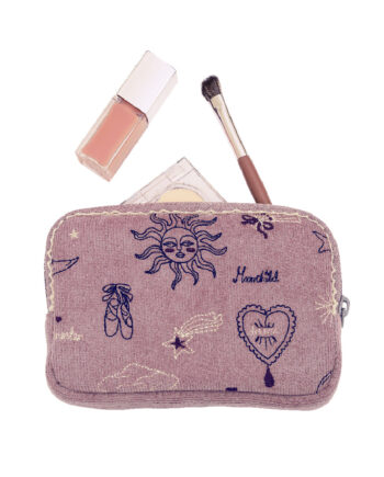 Lilla Maanesten Makeup Bag Dreams Purple Theatre Magic - Maanesten Colorfulbeauty  - 5715336020138