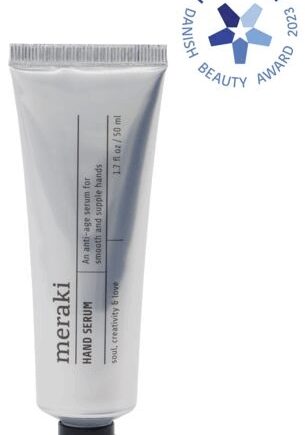 Sølv Håndserum Meraki Hand Cosmos Økologisk Plejegel Med Vitamin Hyaluronsyre & Agurkeekstrakt - Meraki Colorfulbeauty  - 5707644807952