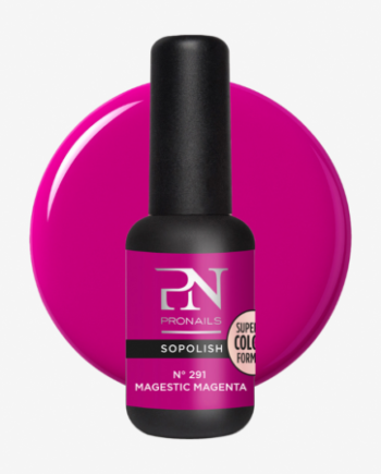 Sopolish 291 Magestic Magenta - Pronails Colorfulbeauty