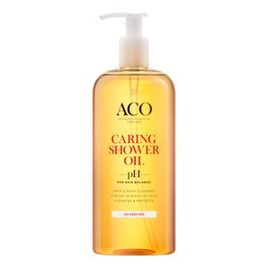 Aco Caring Shower Oil Parfumefri 400 - Aco Colorfulbeauty  - 7319861019568