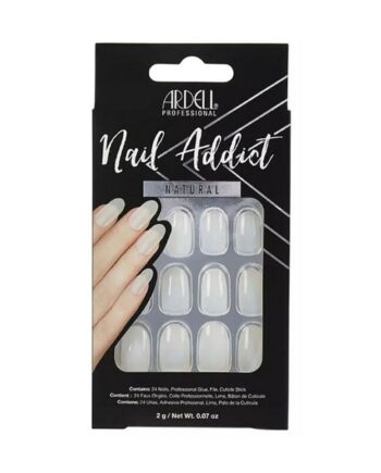Hvid Ardell Nail Addict Natural Oval - Ardell Colorfulbeauty  - 074764638221