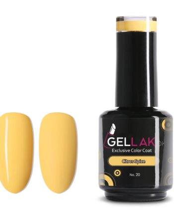 Gul Gel Neglelak Citrus Spice Gellak - Gellak.dk Colorfulbeauty