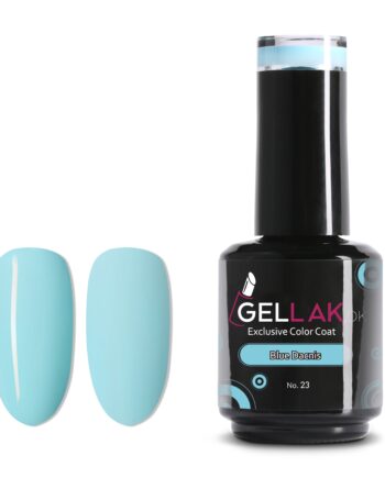 Blå Gel Neglelak Blue Dacnis Gellak - Gellak.dk Colorfulbeauty