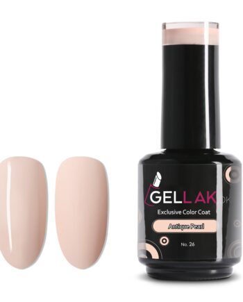 Beige Gel Neglelak Antique Pearl Gellak - Gellak.dk Colorfulbeauty