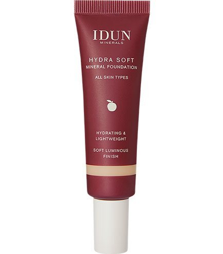 Idun Minerals Hydrasoft Mineral Foundation Disa 257 30ml - Idun Minerals Colorfulbeauty  - 7340074712571