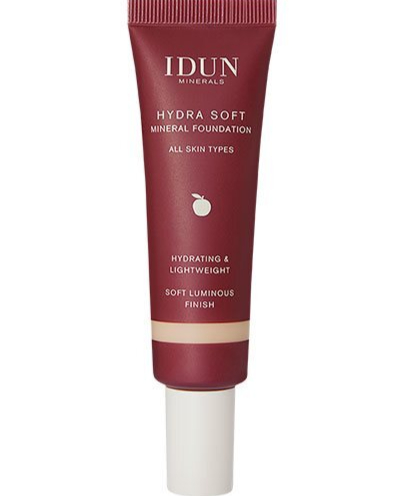 Idun Minerals Hydrasoft Mineral Foundation Freja 253 30ml - Idun Minerals Colorfulbeauty  - 7340074712533